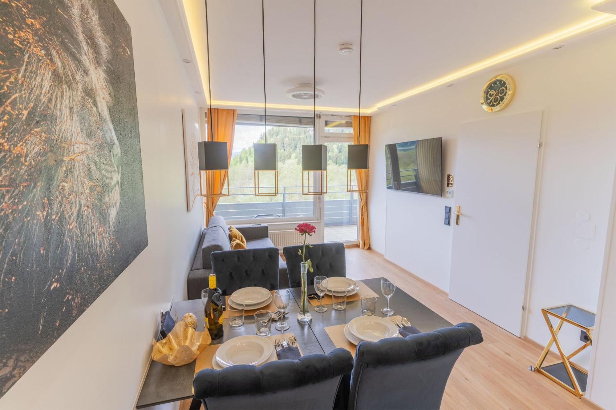 Ct-gold Penthouse Amatera Privater Seezugang Hallenbad, Skiarena Gerlitzen Apartment *