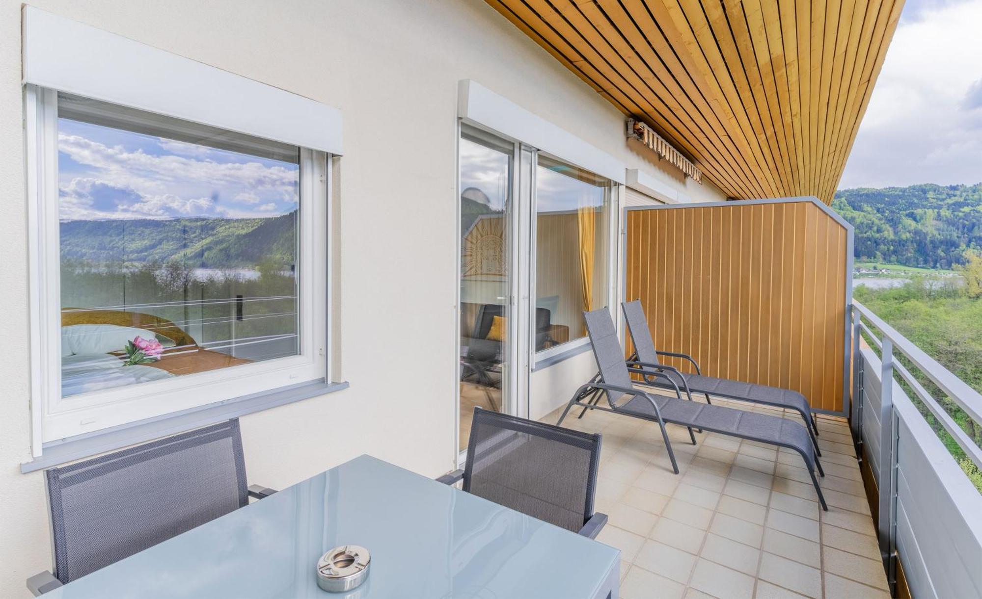 Ct-gold Penthouse Amatera Privater Seezugang Hallenbad, Skiarena Gerlitzen Apartment